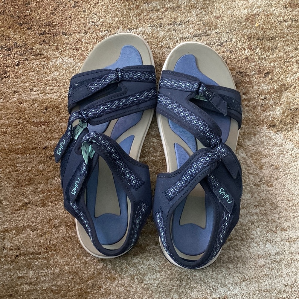 RiKa Sandals Size 9 UK 7 Blue Grayish color